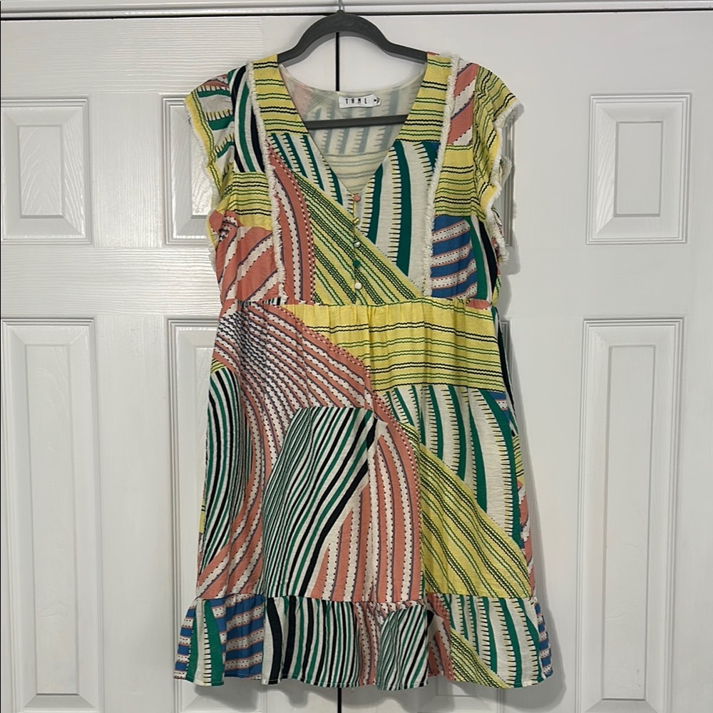 THML Geometric Pattern Dress